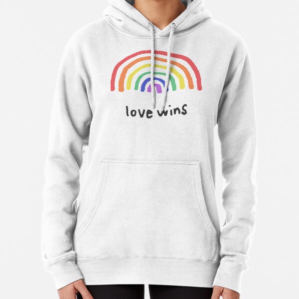 Hoodie Love Less Hate,Gay Pride100% Cotton Mens Hooded Sweatshirts Graphic Pullover Hoodie Black