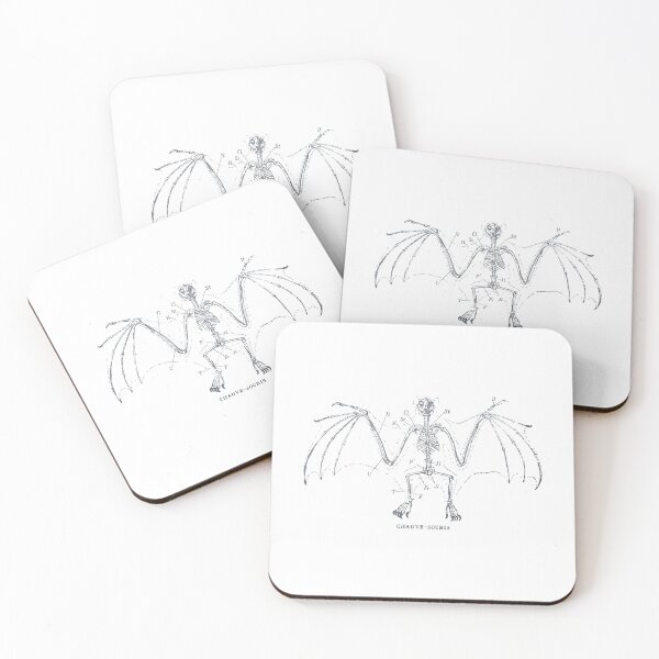 Item preview, Chauve Souris - Bat Skeleton designed and sold by RainyDayTees.