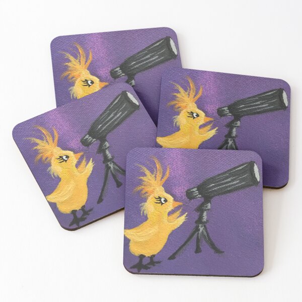 Item preview, Curiosity inspired the bird designed and sold by GradyRule.