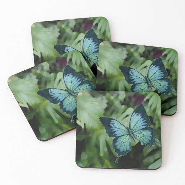 Item preview, Tropical Blue Ulysses Butterfly designed and sold by JillyBeanDesign.