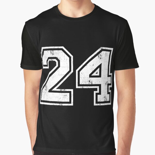 24 number t shirt