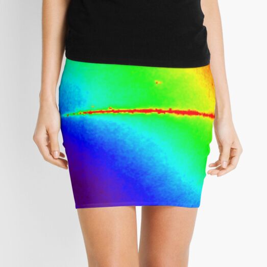 #Map #dipole #anisotropy #background #radiation Colorfulness abstract science bright illustration shape futuristic horizontal colors large Mini Skirt