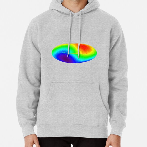 #Map #dipole #anisotropy #background #radiation Colorfulness abstract science bright illustration shape futuristic horizontal colors large Pullover Hoodie