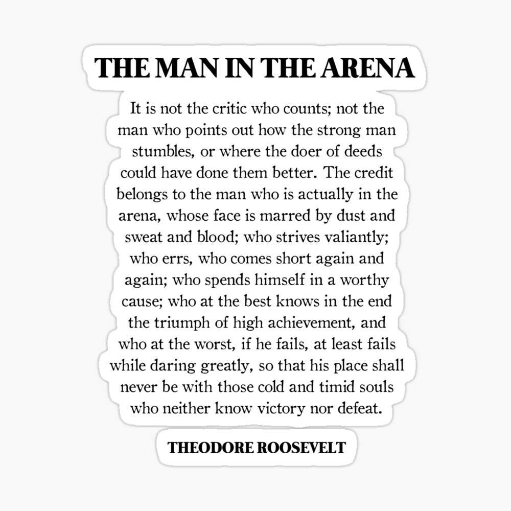 Man In The Arena