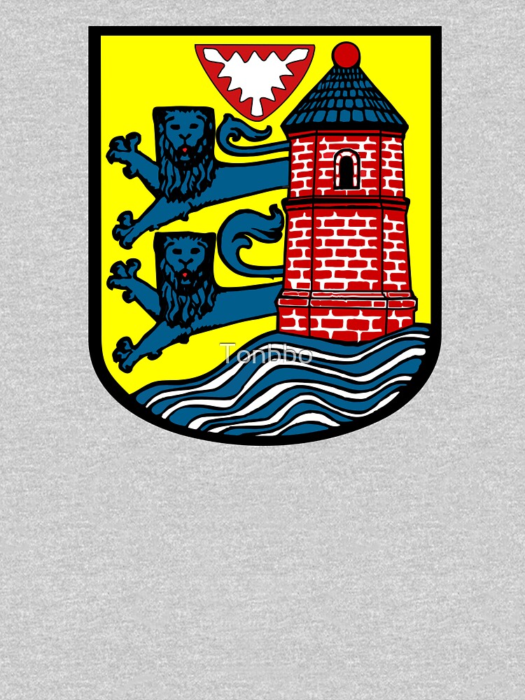 "Coat of Arms of Flensburg, Germany" Tshirt by Tonbbo Redbubble