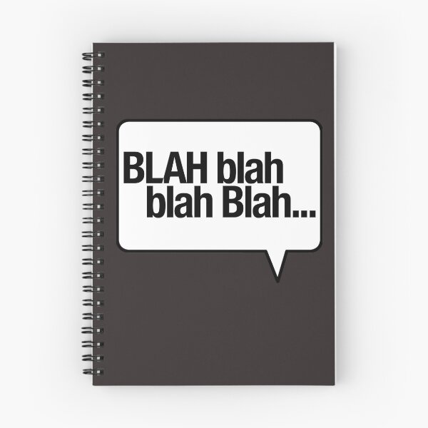 Item preview, BLAH Blah Blah - White designed and sold by cpinteractive.