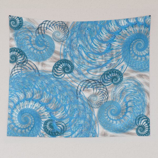 Item preview, Abstract in Blue-2 designed and sold by Matnev110.