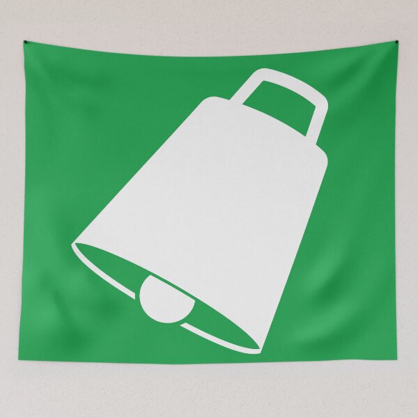 Item preview, Have a Cow - Jumbo White on Green designed and sold by ChristianWiley.