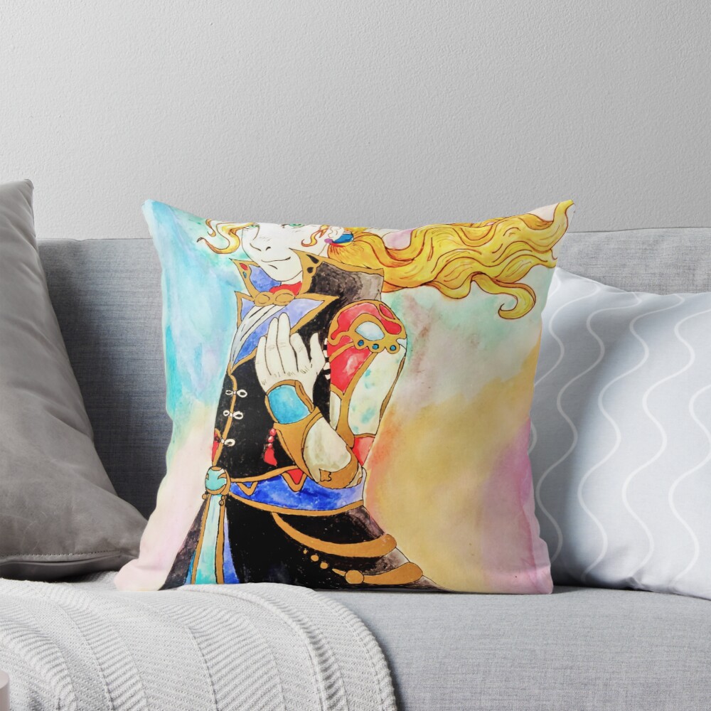 Item preview, Throw Pillow designed and sold by voidyskelecat.