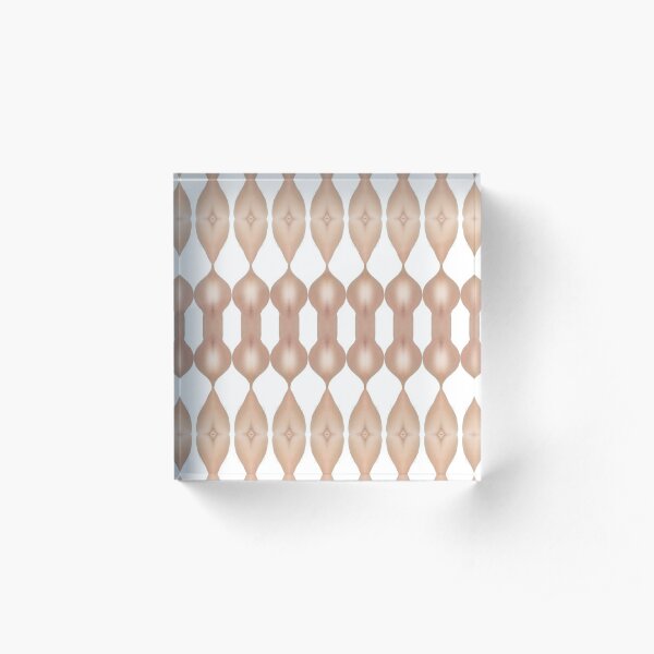 #Symmetry #Pattern #shape #paper #wood #vertical #human #body #bodypart Acrylic Block