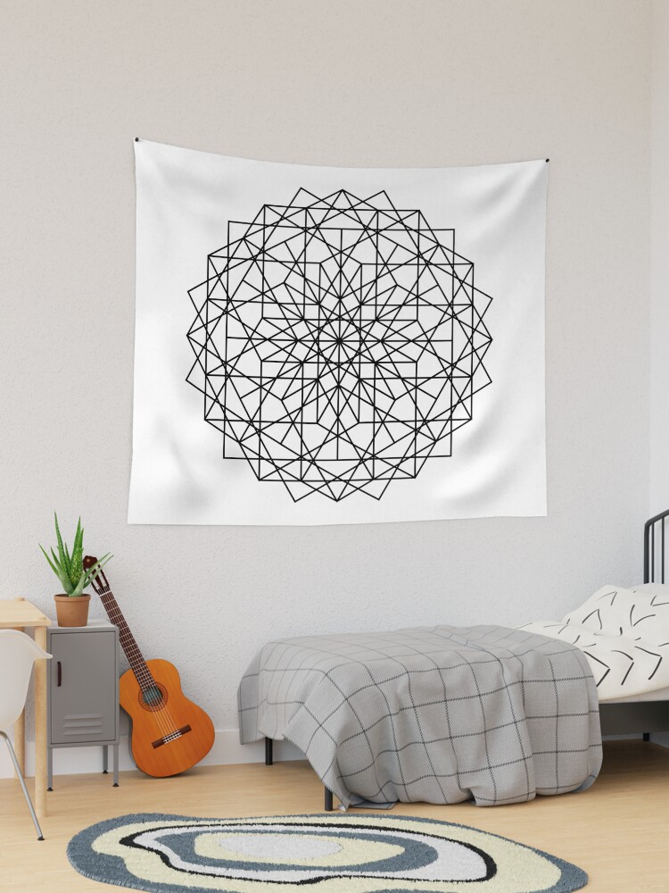 Geometry II - Woven Tapestry