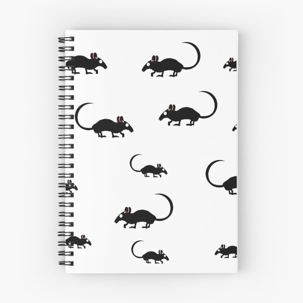 Item preview, Cute Black and White Mouse Pattern Print designed and sold by sstusard.