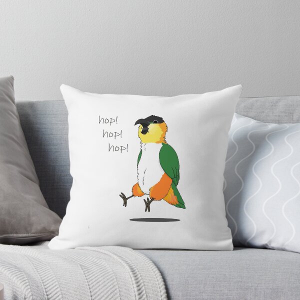 Item preview, Hop!Hop!Hop! Blackheaded Caique designed and sold by Rainnydae.
