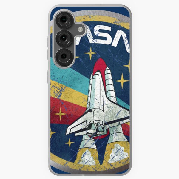Item preview, NASA Retro Vintage Logo with Metal Border designed and sold by Post Society.