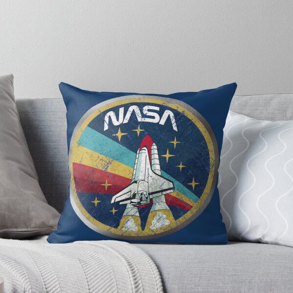 Item preview, NASA Retro Vintage Logo with Metal Border designed and sold by Post Society.