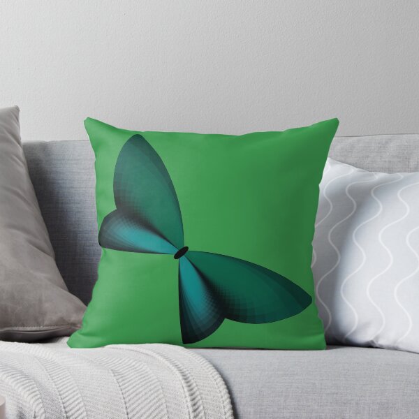 Item preview, Teal / Turquoise Geometric Butterfly designed and sold by shaneisadragon.