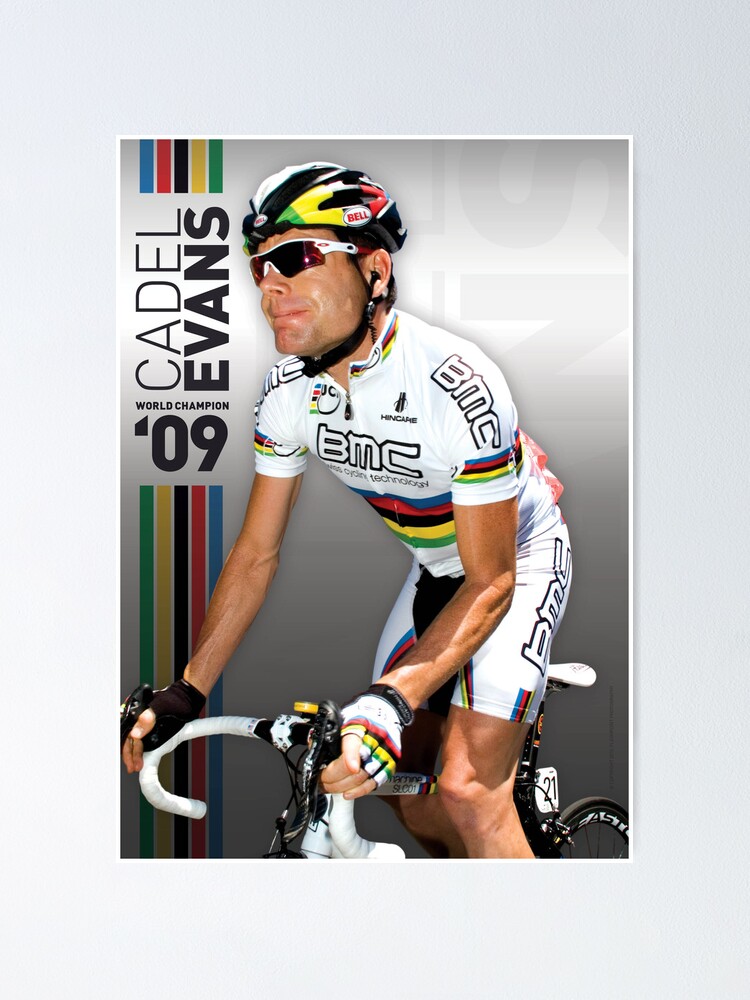 Cadel Evans - World Champion" Poster for by Fitzpatrick | Redbubble