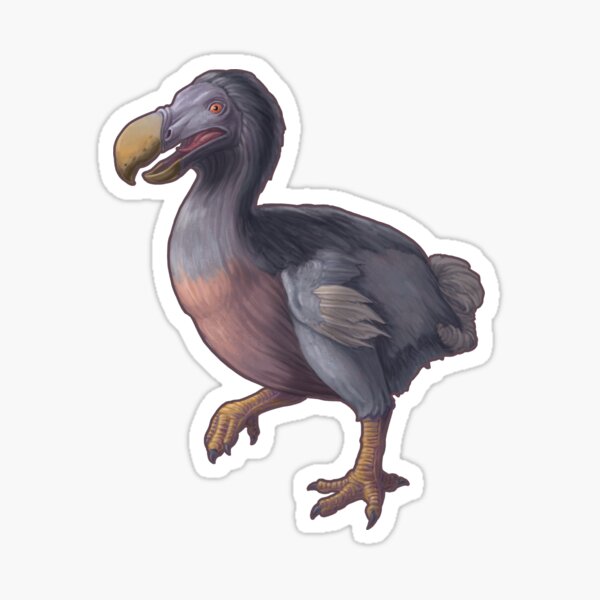 Item preview, Raphus cucullatus - The Dodo designed and sold by CoffeeBlack Illustration.