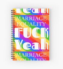 Marriage Equality Spiral Notebook