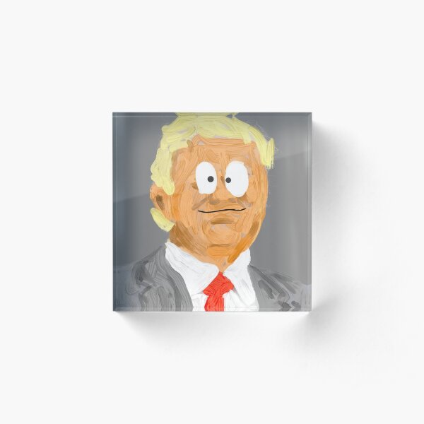 Not My President Acrylic Block