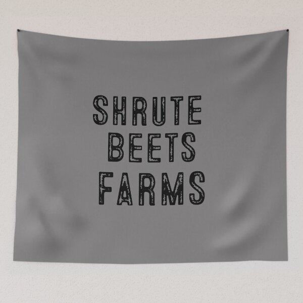 Item preview, The Office Dwight K. Shrute "Shrute Beets Farm Shirt" designed and sold by fangirlythings2.