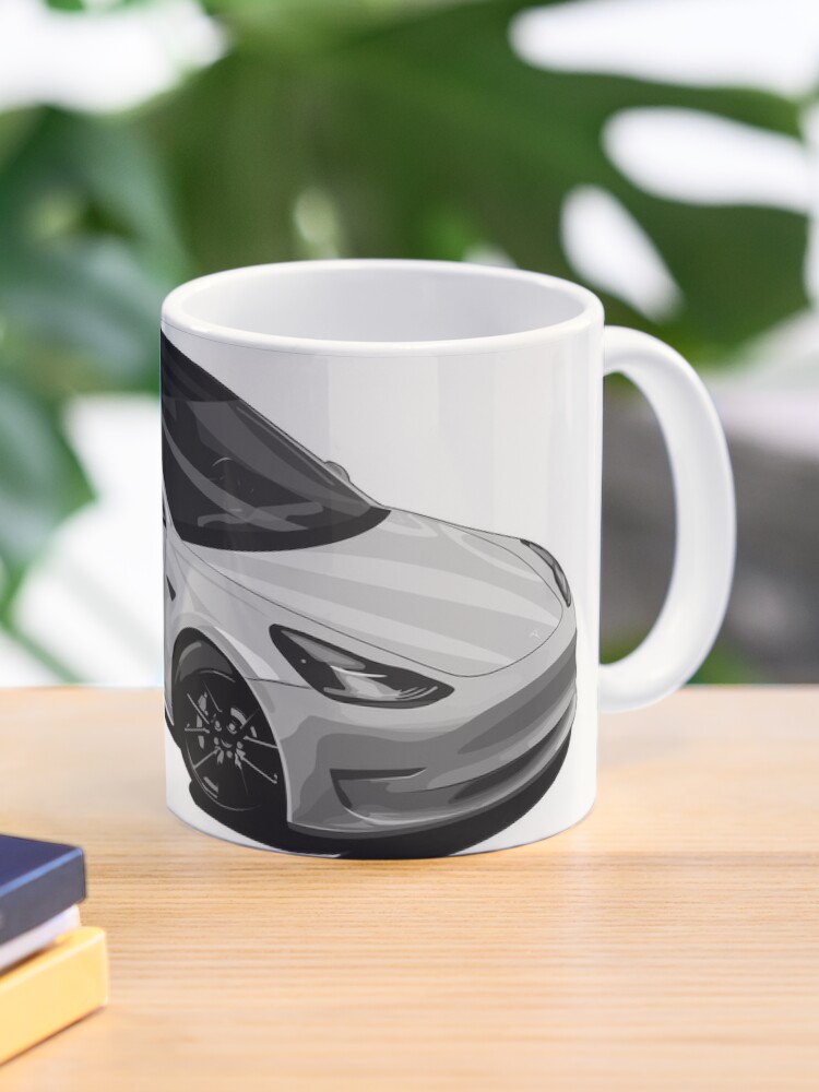 Tesla Model 3 Illustration | Coffee Mug