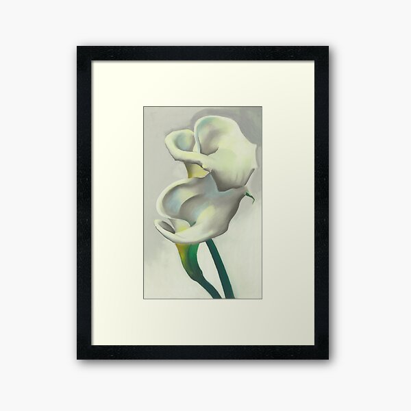 Item preview, Two Calla Lilies Together by Georgia O'Keeffe  designed and sold by chillchar1234.