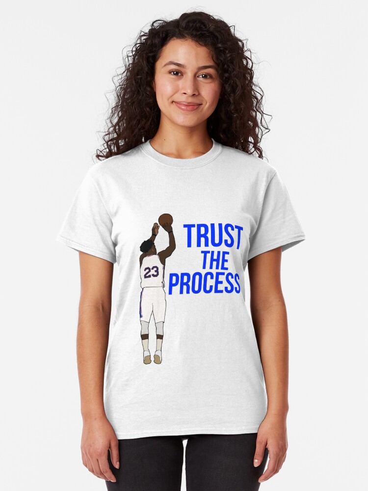 trust the process shirt sixers