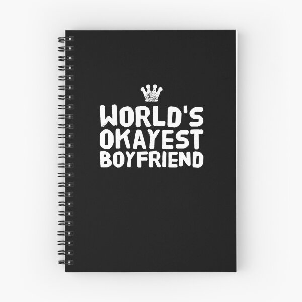 Item preview, World's okayest boyfriend designed and sold by Captain Mood.