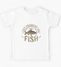 I just freaking love fisch Kids Tee