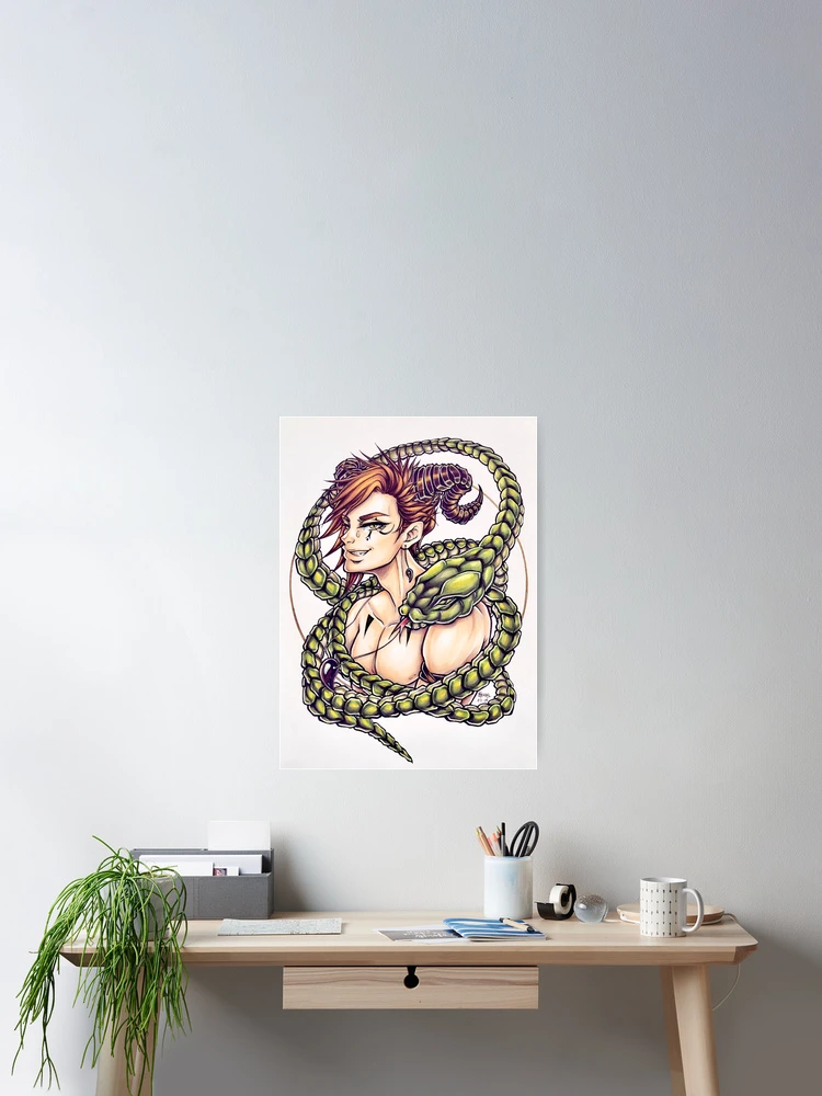 Thumbnail 2 of 3, Poster, Python designed and sold by C-Yen.