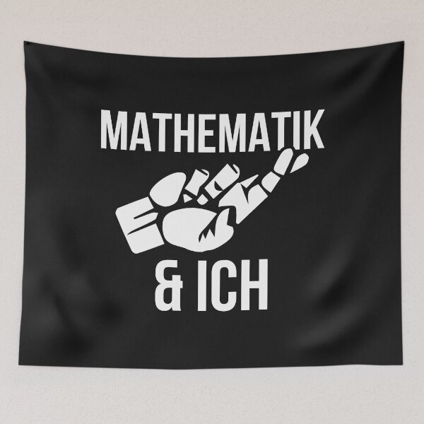 Item preview, Math and I math mathematical fingers crossing designed and sold by dtino.