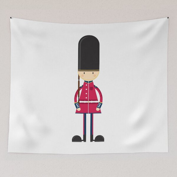 Item preview, Cartoon British Queen’s Guard designed and sold by MurphyCreative.