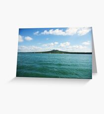 Rangitoto Island Greeting Card