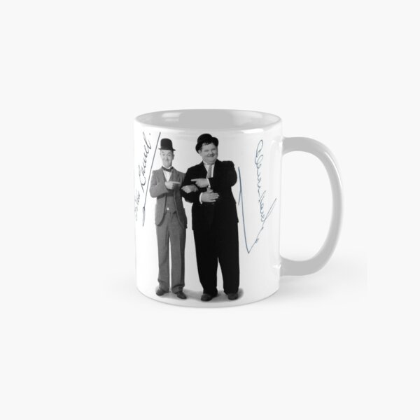 Laurel and Hardy Signature Autograph Mug Classic Mug