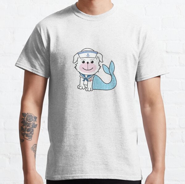 Merdoggo Saillor "MerMan" Blue Classic T-Shirt