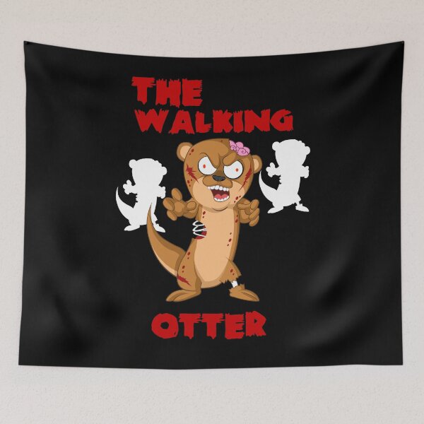 Item preview, Otter Zombie Otterzombie Creepy Otter Gift designed and sold by Mr-Peh.