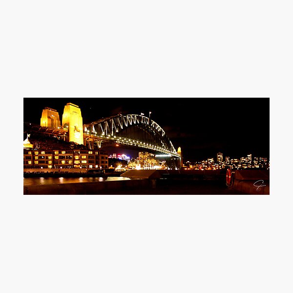 Item preview, Sydney Harbour Bridge Panorama- Australia designed and sold by Candice Campbell.