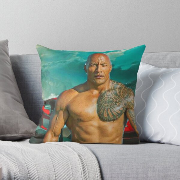 Dwayne Johnson Pillows & Cushions | Redbubble