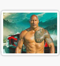 Dwayne Johnson Sticker