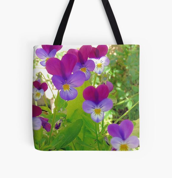 SEPTEMBER VIOLAS All Over Print Tote Bag