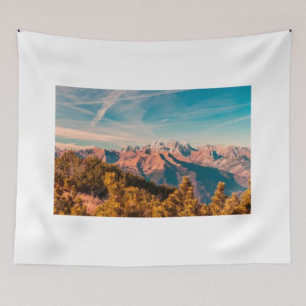 Item preview, Sunny autumn day at the mount Tersadia in the italian alps designed and sold by zakaz86.