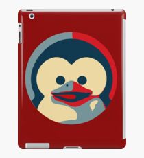 Linux tux penguin obama poster baby iPad Case/Skin