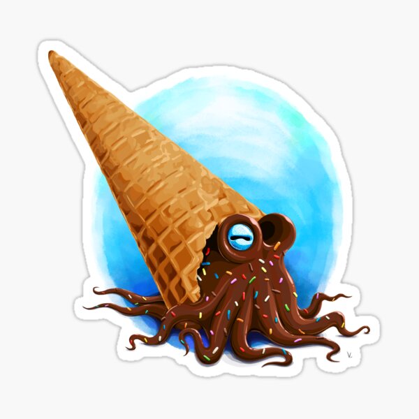 Cornettopod Sticker