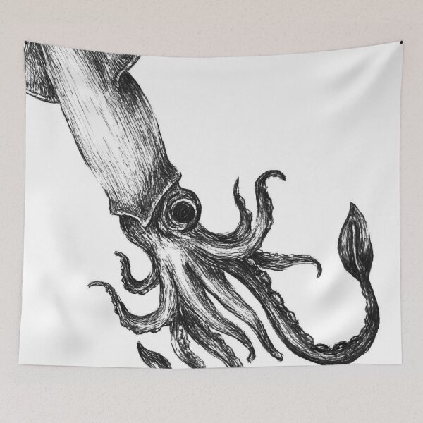 Item preview, Squid designed and sold by CosmicFoxDesign.