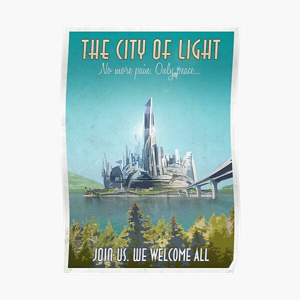 La ville lumière Poster
