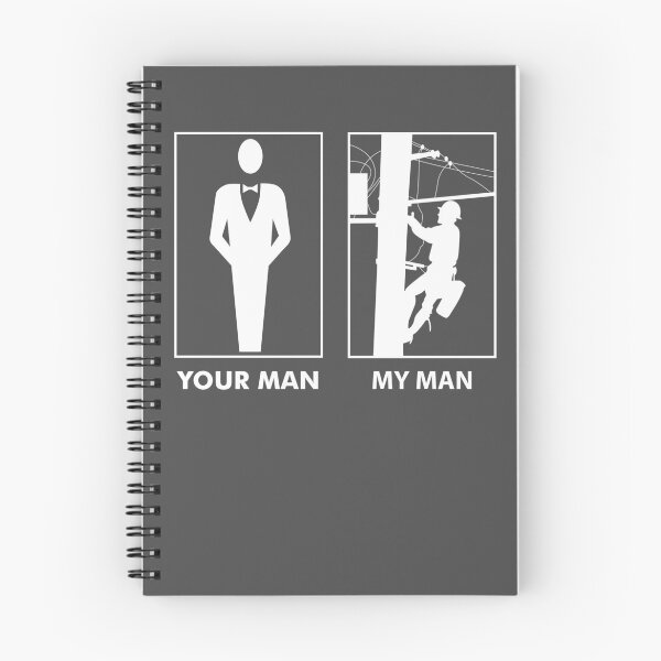 Item preview, Your Man My Man Lineman Art | Electric Cable Art Gift designed and sold by melsens.