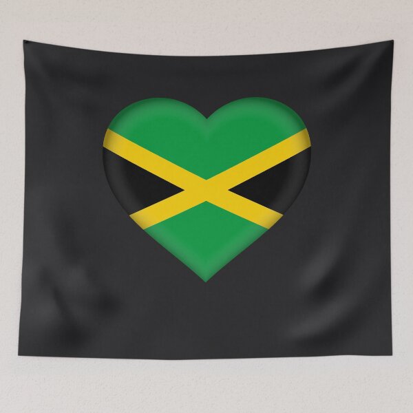 Item preview, I Love Jamaica Design | Jamaican Flag Heart Outfit designed and sold by melsens.