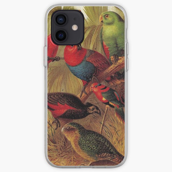 Parrots in the Jungle iPhone Soft Case