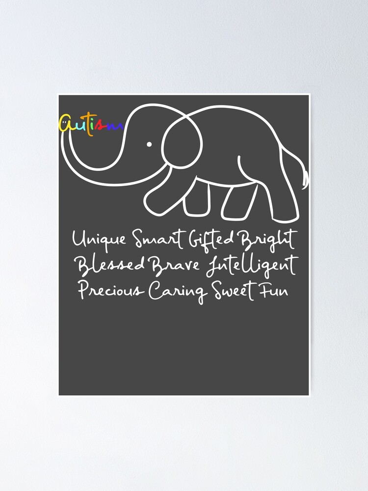 Autism Awareness Day Elephant Shirt | Animal Autism Gift Autism Awareness Day Elephant Shirt | Animal Autism Gift